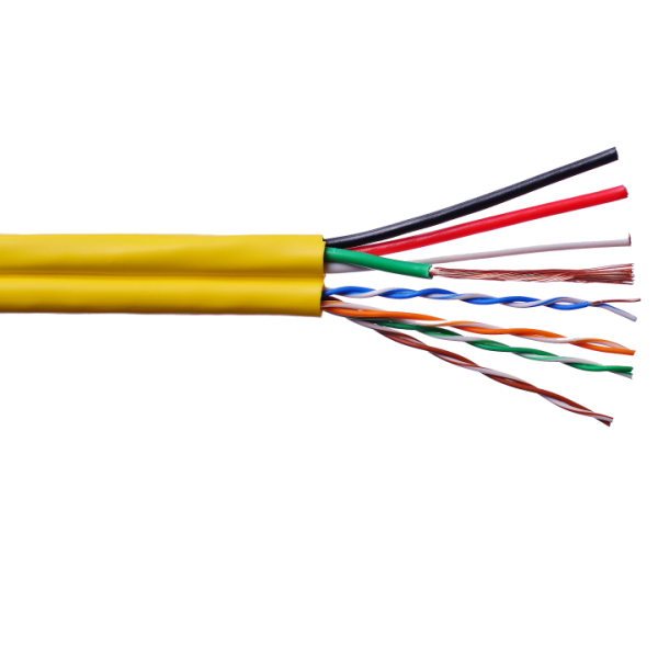 9557 – 24/ 4PR Cat 5e + 16/4 STR Audio Cable Siamese CMR/CL2R
