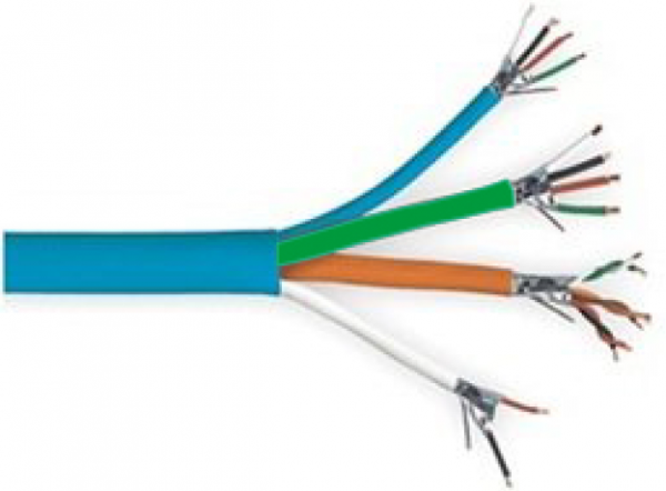 Control Cable. Legend markings for zones and rooms to save installation time.