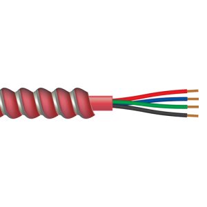 18 AWG 8/C Armoured Fire Alarm Cable FT4